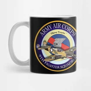 P-40 warhawk - 49fg - 9th Fighter Squadron Mug